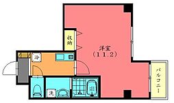 TSEastia 1Kの間取図画像