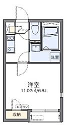 レオネクストシンコーポ浦安 1Kの間取図画像