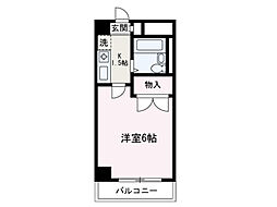間取図画像 1K