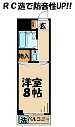 TISマンション堀之内 2階/202