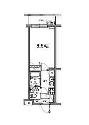 S-RESIDENCE玉川学園前 1Kの間取図画像