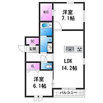 Vievle阿倍野播磨町  ｜ 大阪府大阪市阿倍野区播磨町１丁目（賃貸アパート2LDK・1階・66.11㎡） その2