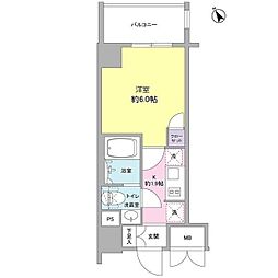 コンフォリア春日富坂 1Kの間取図画像