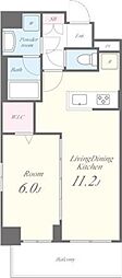 CASAGRANDEYK 1LDKの間取図画像