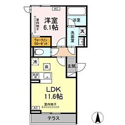 ブリューエン河原口0 1階/101