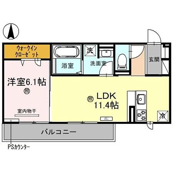 楓　A棟 ｜奈良県奈良市大森町(賃貸アパート1LDK・2階・43.94㎡)の写真 その1