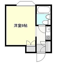 メゾン.ドラポール川越 ワンルームの間取図画像
