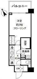 N-Stage赤羽志茂 1Kの間取図画像