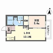 セフィラ　プラッツ 0203 ｜ 和歌山県和歌山市松江中１丁目5-17（賃貸アパート1LDK・2階・40.78㎡） その2