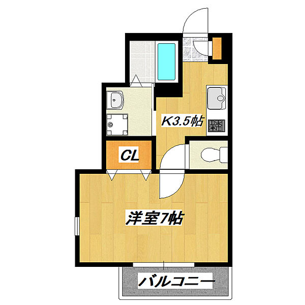 アーク小岩ウエスト 203｜東京都江戸川区南小岩７丁目(賃貸アパート1K・2階・23.78㎡)の写真 その2