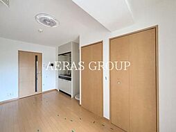 ドゥーエ西大島 5階ワンルームのリビング/ダイニング