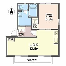 ヴァンテージＢ館 201 ｜ 宮城県岩沼市たけくま２丁目21-14（賃貸アパート1LDK・2階・42.20㎡） その2