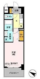 G'note 1Kの間取図画像