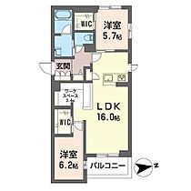 ラ・ヴィ 00302 ｜ 埼玉県朝霞市仲町１丁目4-29（賃貸マンション2LDK・3階・72.34㎡） その2