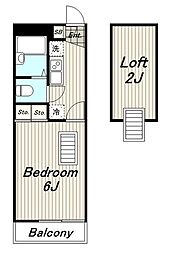 レオパレスネスト鳶尾 1階