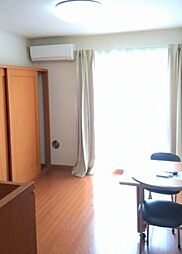 レオパレスシャルマンII 1階1Kのリビング/ダイニング