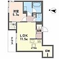 ShaMaison Gardens 旭が丘II1階10.2万円