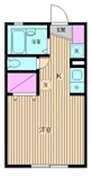 グレイス中野 ワンルームの間取図画像