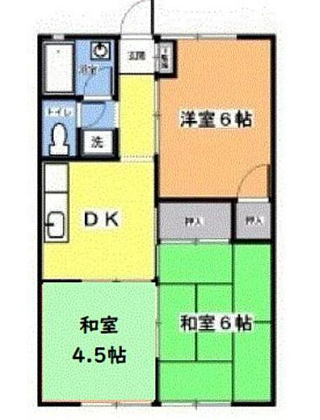 神奈川県厚木市妻田北４丁目(賃貸アパート3DK・1階・47.71㎡)の写真 その2