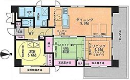 ルネス・フォンテーヌ 3LDKの間取図画像