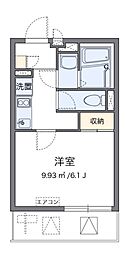 レオネクストレジスター本郷 1Kの間取図画像