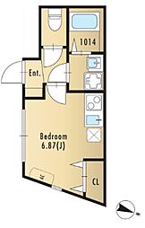 間取図画像 ワンルーム