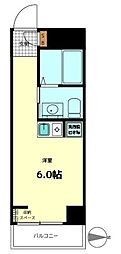 アーバンアメニティ中野 ワンルームの間取図画像