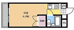 間取図画像 1K