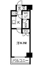ラグジュアリーアパートメント赤羽西#02 1Kの間取図画像