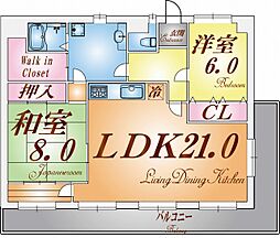 ホワイトヒル 2階