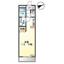 ｆｉｕｍｅ　ｃａｓｔｅｌｌｏ 106 ｜ 福岡県久留米市小森野４丁目4-17（賃貸アパート1R・1階・31.02㎡） その2