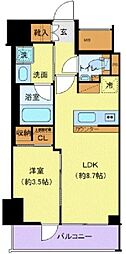 JR京浜東北・根岸線 赤羽駅 徒歩5分の賃貸マンション 3階1LDKの間取り