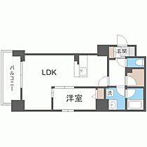 ときわビル 402 ｜ 福岡県福岡市中央区今泉２丁目3-19（賃貸マンション1LDK・4階・47.77㎡） その2