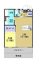 天草マリンヴュー 1B ｜ 熊本県天草市佐伊津町（賃貸マンション1LDK・1階・35.91㎡） その2