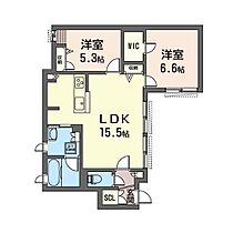 ＡＰＰＬＥ　ＣＯＵＲＴ 00101 ｜ 東京都武蔵野市吉祥寺北町１丁目20-13（賃貸アパート2LDK・1階・63.11㎡） その1