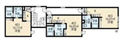 フィオーネ北赤羽 ワンルームの間取図画像