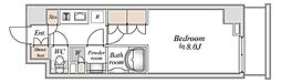 ORETERRACE馬込 1Kの間取図画像