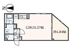ａ　ＬＡＴＯ　亀戸II 2階1LDKの間取り