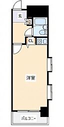 ライオンズプラザ井土ヶ谷弐番館 ワンルームの間取図画像