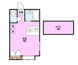 新潟県新発田市住吉町３丁目1-19（賃貸アパート1R・2階・19.83㎡） その2