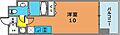 アプリーレ神戸元町3階7.5万円