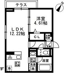 (仮)国立市谷保4丁目PJ 新築共同住宅A棟 1階/101