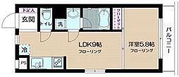 ル・モン・ピエール新大塚 1LDKの間取図画像