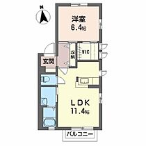 ラフォーレ御廟Ａ 101 ｜ 山形県米沢市御廟２丁目4-9-10（賃貸アパート1LDK・1階・44.70㎡） その2