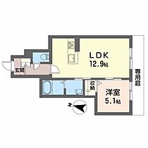 ベレオ　チェラーグII 102 ｜ 高知県高知市南金田12-6（賃貸マンション1LDK・1階・42.04㎡） その2