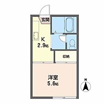 メゾンミモザV 202 ｜ 宮城県仙台市青葉区木町2-16（賃貸アパート1K・2階・21.00㎡） その2