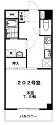 アンナプルナ 1Kの間取図画像