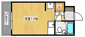 コーポラスＶＢ 201 ｜ 福岡県久留米市西町1470-1（賃貸マンション1R・2階・18.00㎡） その2