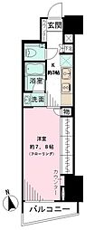 パークリュクス新宿御苑mono 1Kの間取図画像