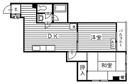 間取図画像 2DK